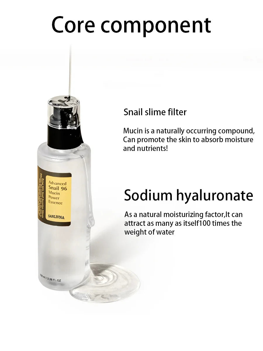 Snail Mucin 96% Korean Skin Care Facial