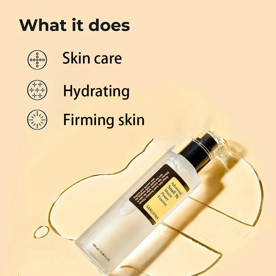 Snail Mucin 96% Korean Skin Care Facial