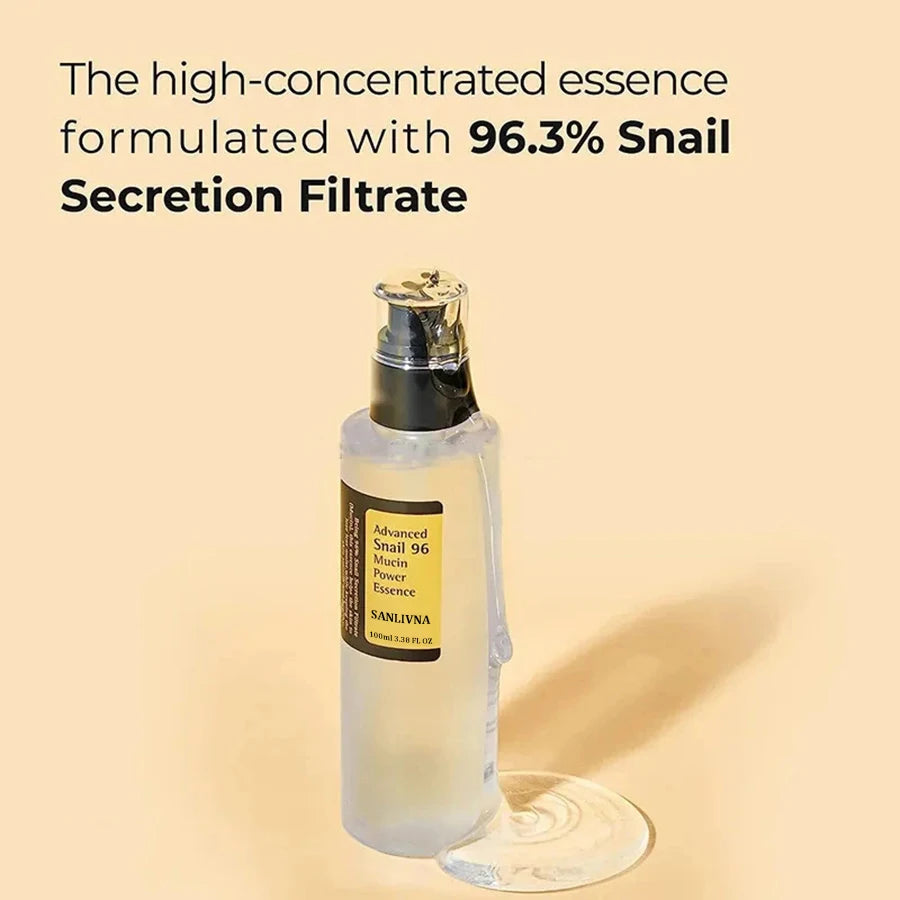 Snail Mucin 96% Korean Skin Care Facial