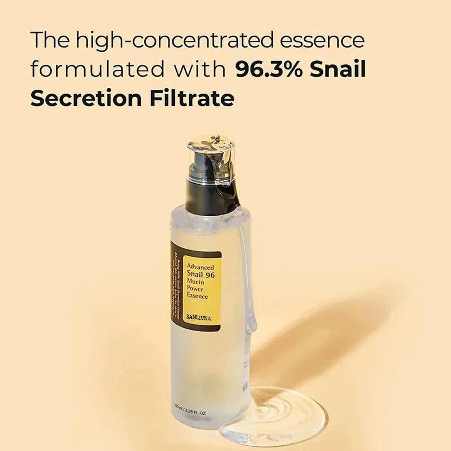 Snail Mucin 96% Korean Skin Care Facial